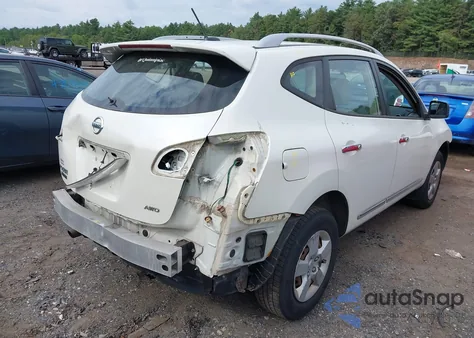 2014 Nissan Rogue Select S from USA, damaged, VIN JN8AS5MV4EW722176